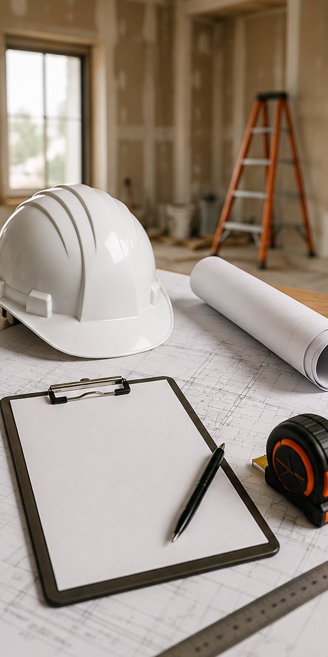 Plans and tools for interior repair coordination
